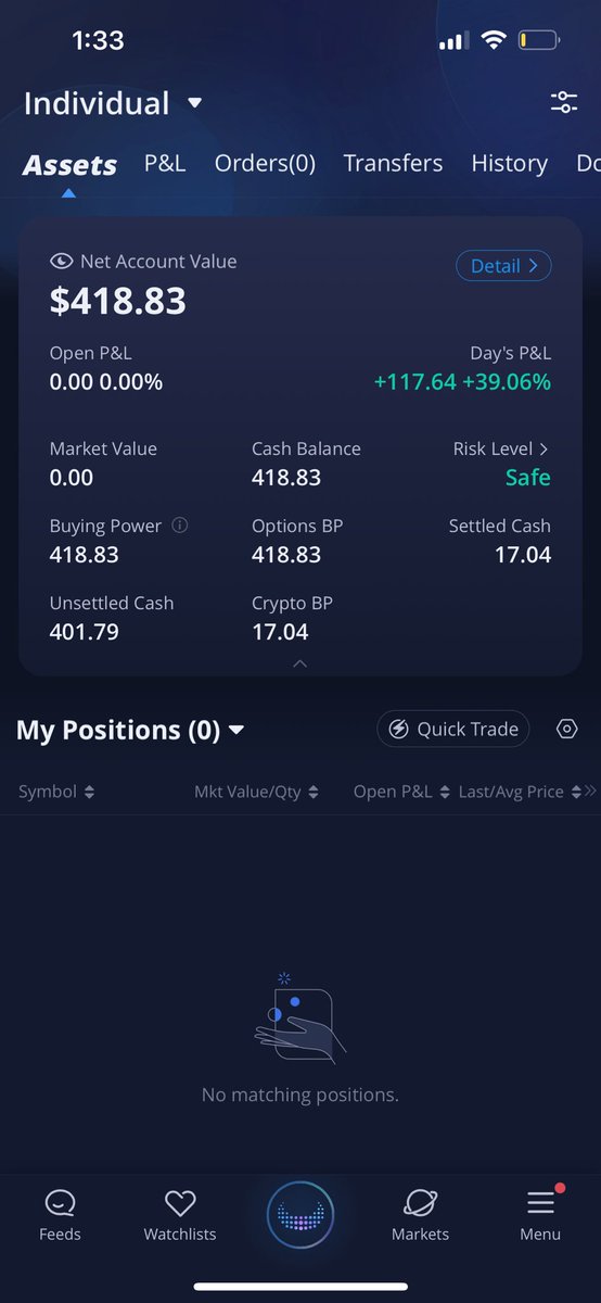 Starting my 2023 journey with my 300 dollar blown account. Putting in the work and not giving up. Follow to join me in my journey to become profitable! $SPY $SPX $COIN $QQQ $TQQQ $TSLA $AMZN $MSFT $AAPL