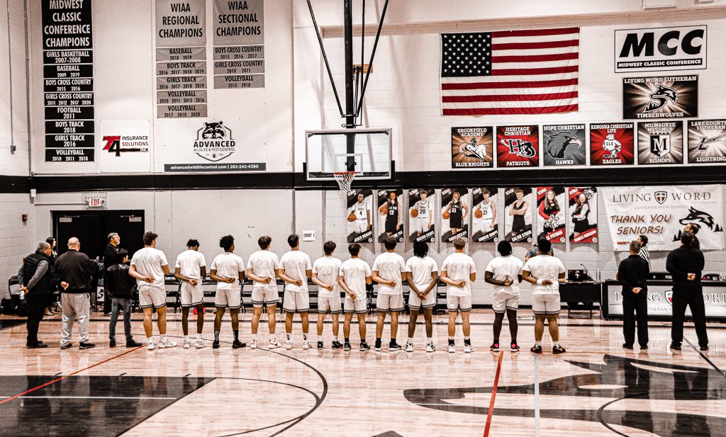 We picked up another “W” on Tuesday night with a 59-54 win over Kenosha Christian. A balanced team effort; Easton Oliver and Jace Krueger led all scorers with 13 a piece and Matthew Fox added 11. 

Tonight we travel to Burlington Catholic Central for a non-conference matchup!