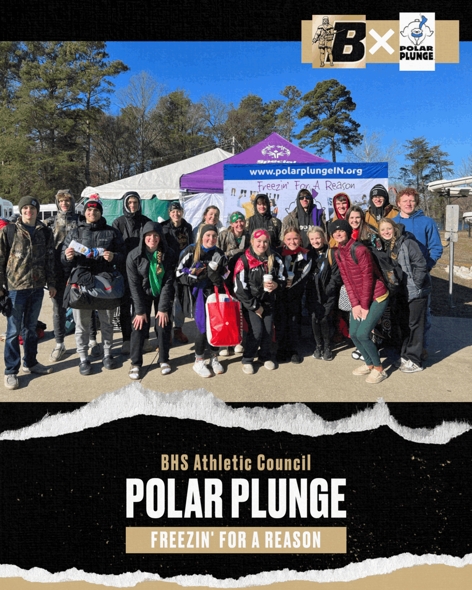 BHSAthletics's tweet photo. Great Job by our Athletic Council!  They raised $2,100 for the Polar Plunge!
We raised the most money of any school at todays plunge!
#pioneerpride
GO PIONEERS! https://t.co/R4BsKoiDhk