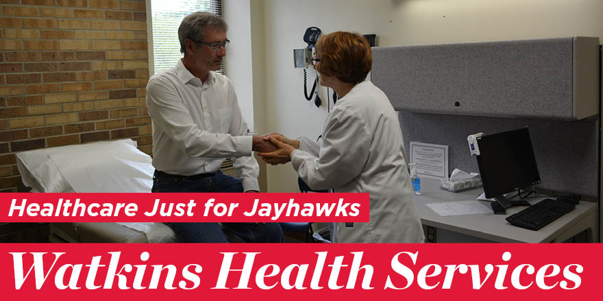Beak_Healthy's tweet image. The Faculty &amp;amp; Staff Clinic for @UnivOfKansas employees is housed on second floor of Watkins Health Services separate from the student clinic. Find out more at rockcha.lk/whs-fs. #HealthcareJustForJayhawks #KUresources