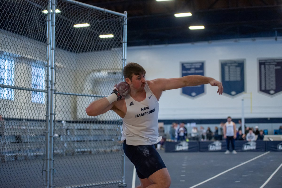 Our very own Josh Hoffman is the Indoor New England Champion in the Shot Put after setting a new personal-best throw of 17.13m!

#BeTheRoar