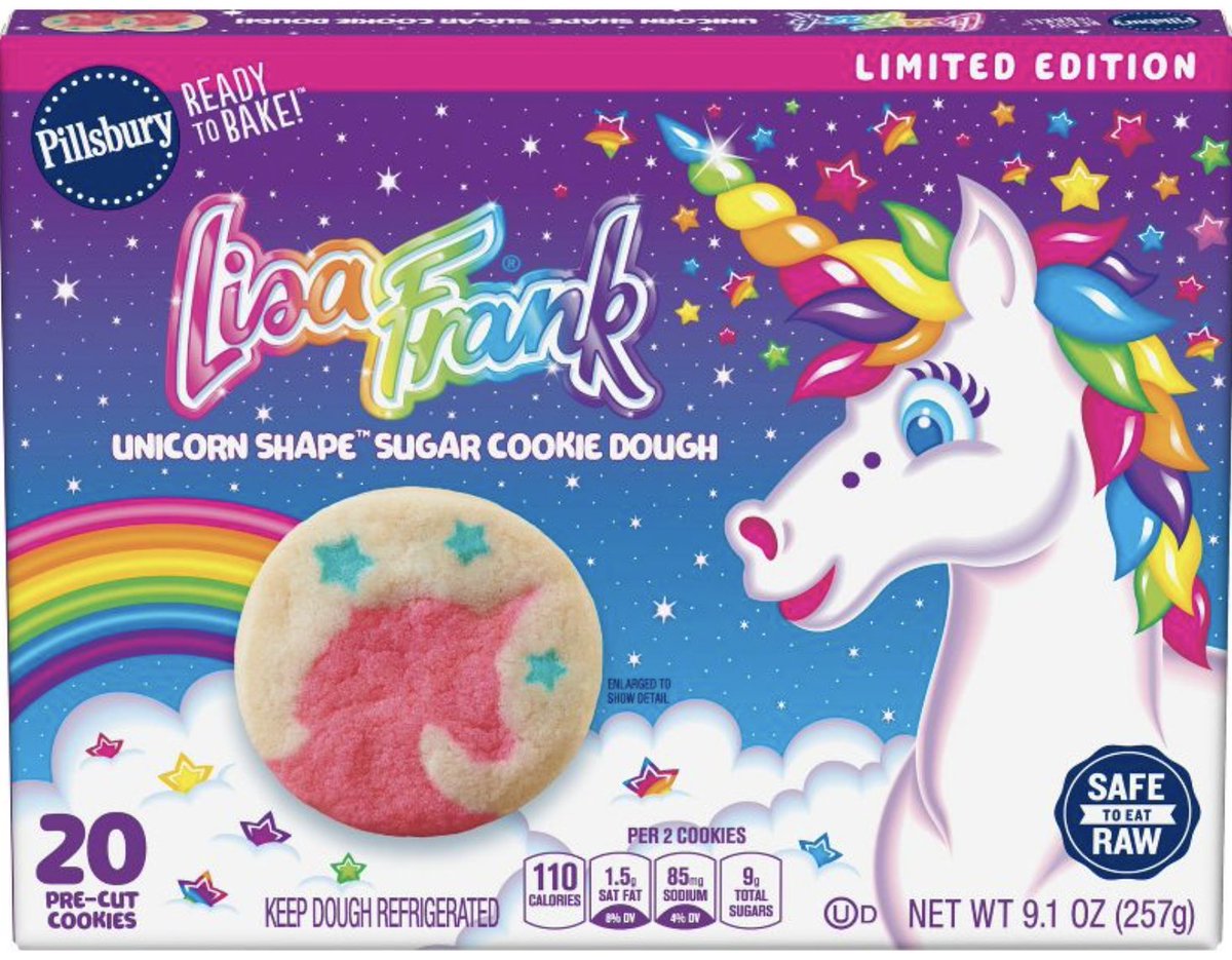 _corinn's tweet image. My kid's valentine goodie bags are about to rule them all @LisaFrank @Pillsbury @justme_rod