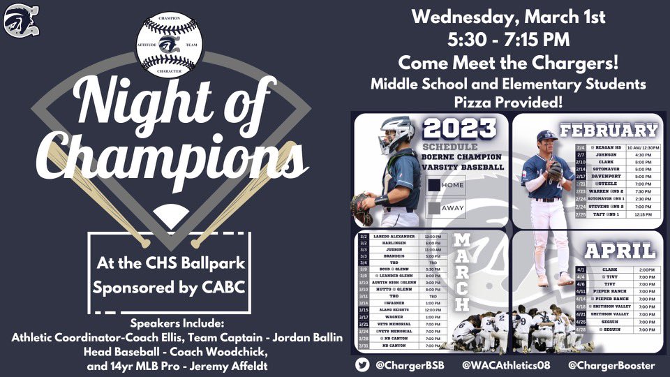 Champion Charger Baseball tweet media