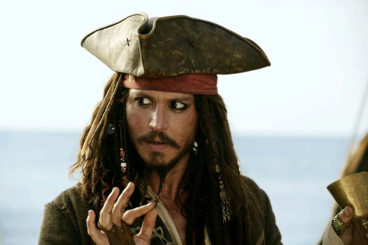 CantoRizz's tweet photo. Jack Sparrow is the king of Rizz. Dost thou dare disagree? https://t.co/zovIplJOym
