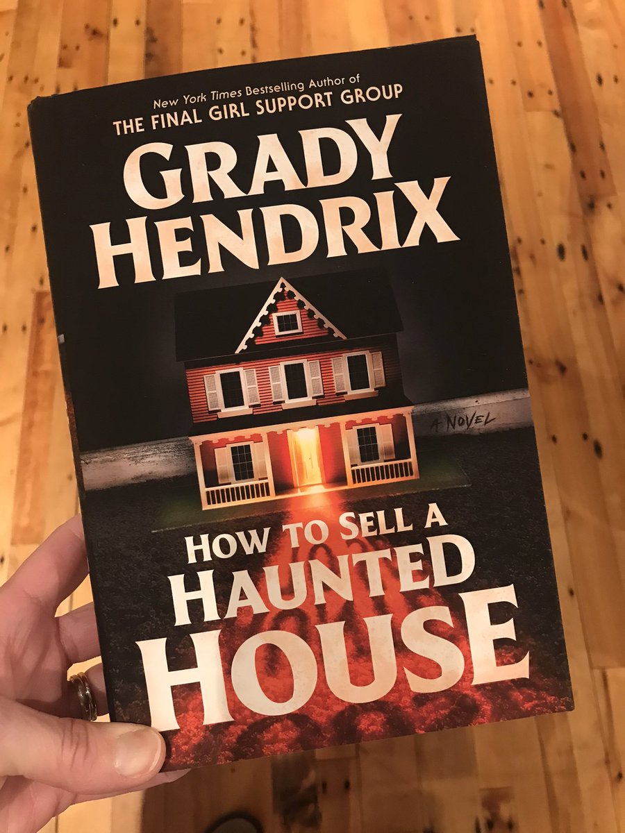 AnnieCRomano's tweet photo. Another January release I adored! @grady_hendrix knows how to unsettle you, make you squirm, get you comfortable, then do it all again! All while delivering relatable characters & themes. A gem! #adultfiction #adultbookpic #readingfortreasure #bookrec #writersread @BerkleyPub https://t.co/HZO3Euf9mW