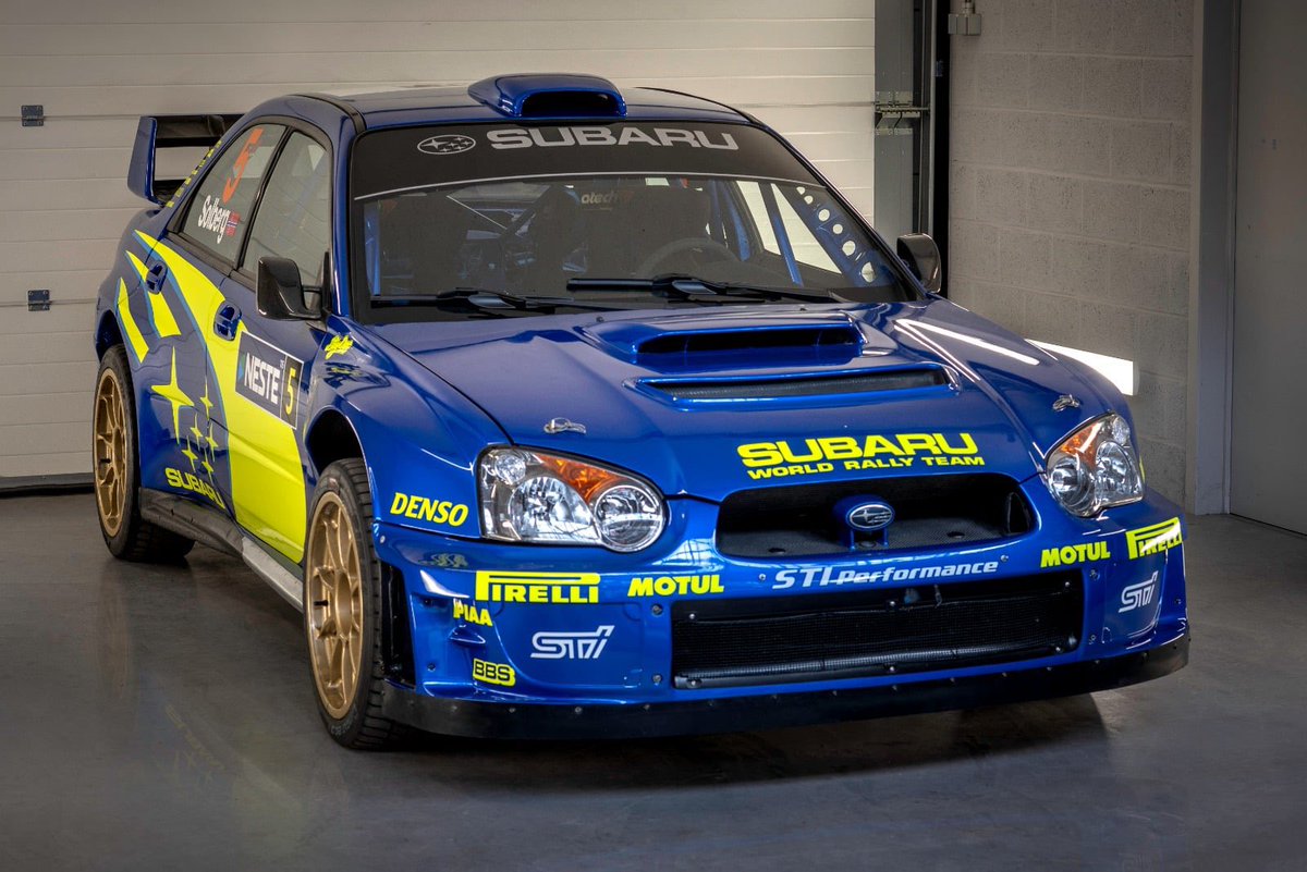 MundoRallyes's tweet photo. Nunca olvidaremos el 🔵🟡 de Subaru. https://t.co/PE4wfGM1JH