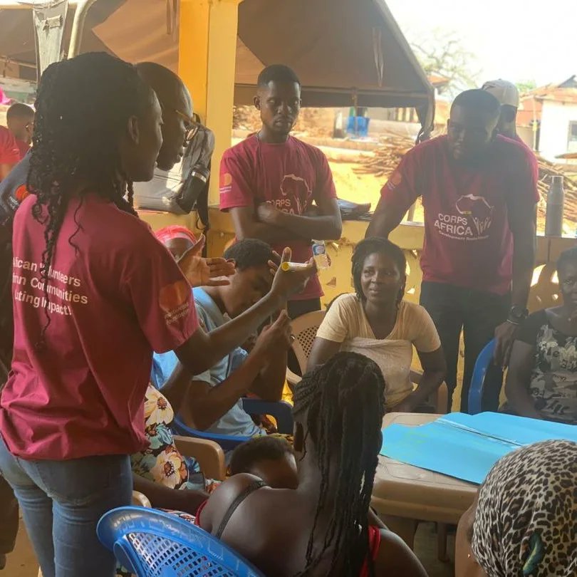 CorpsAfricaGh's tweet image. “Tell me and I forget, teach me and I may remember, involve me and I learn.”
– Benjamin Franklin
Volunteers facilitate a community mapping activity to enable residents identify their community assets.
#communitymapping #communitydevelopment #corpsafricaghana #localdevelopment