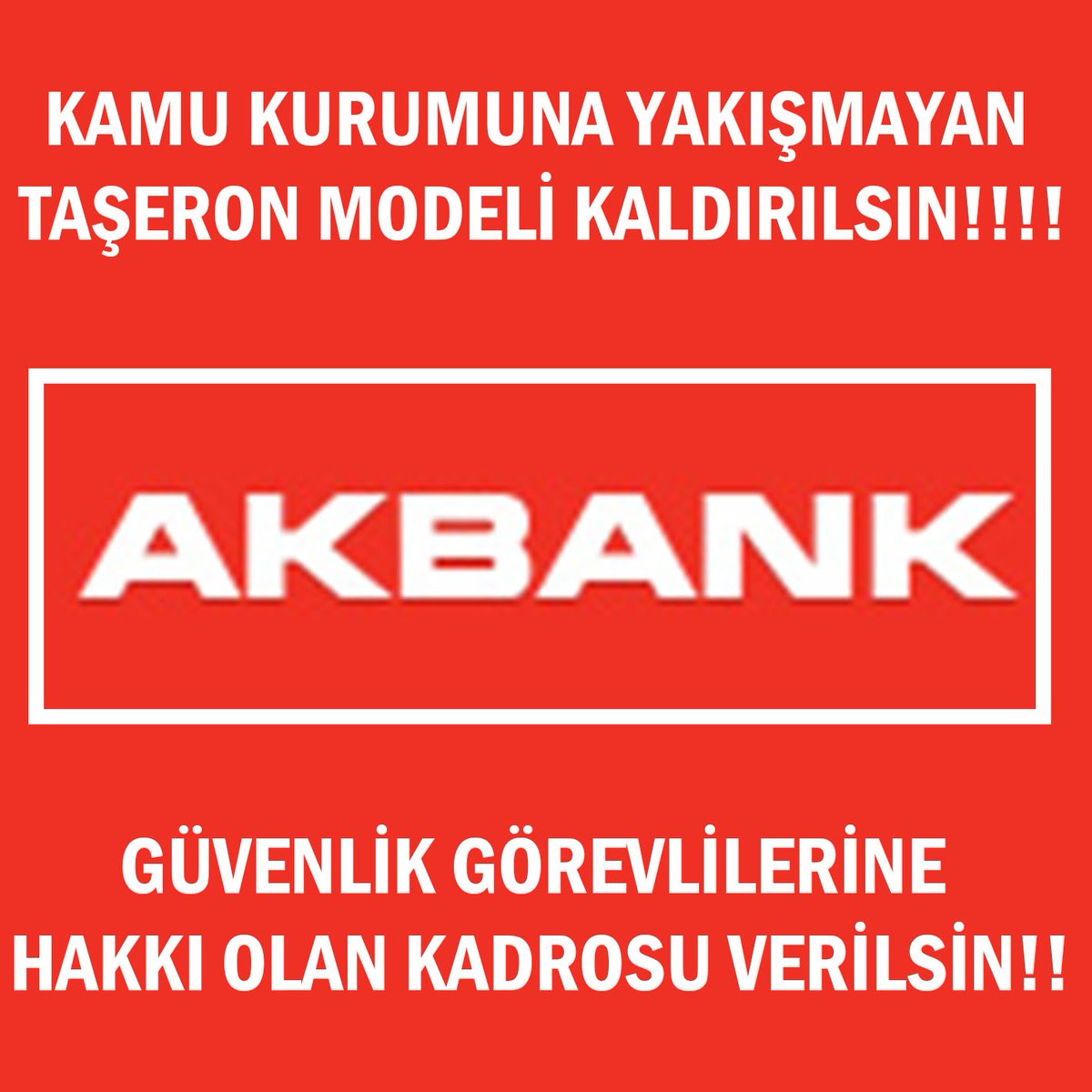 #AkbankÖGGHaklarınıİstiyor #SuzanSabancıDinçer #HakanBinbaşgil #EyüpEngin #AhmetFuatAyla #YamanTörüner #EmreDerman
#ProfÖzgürDemirtaş <a href="/Akbank/">Akbank</a> <a href="/AkbankDestek/">Akbank Destek</a> <a href="/paramedya/">ParaMedya</a> <a href="/remzi_ozdemir/">Remzi Özdemir</a>