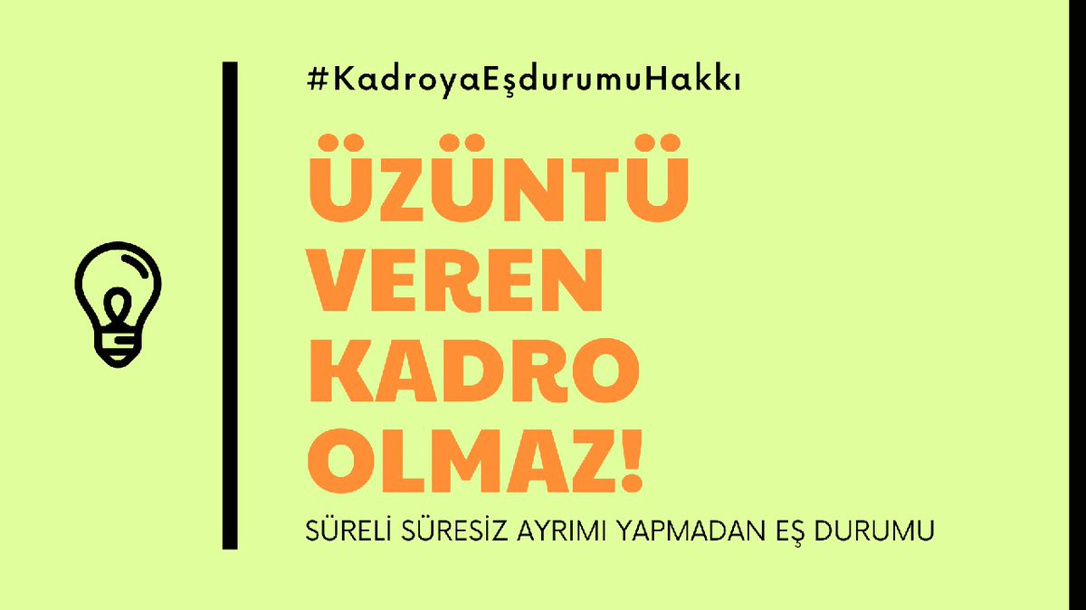SerpilAcrr's tweet photo. #KadroyaEşdurumuHakkı https://t.co/9vKRUDddXz