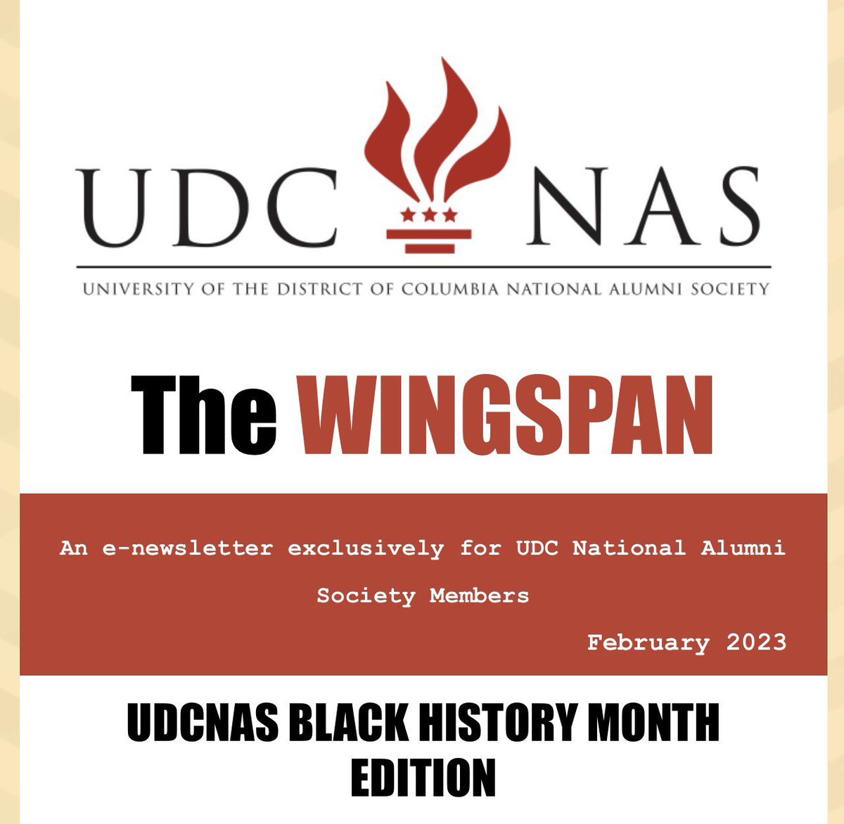 TheBlackTesla's tweet photo. Thank you to @udc_edu for featuring me in their Black History Month newsletter

#FirebirdsForever #MyHBCU #HackHBCU #ArchitectIndustries https://t.co/eYBKmafbXU