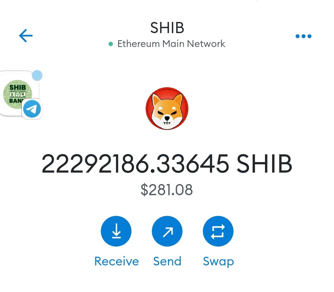 JaySilvaCrypto's tweet photo. @SHIBBANKERC20 @Shibtoken @ShibArmy These #SHIB rewards are insane! 🔥
$SHIBNK
#SHIBNK https://t.co/uelXVkk8oP
