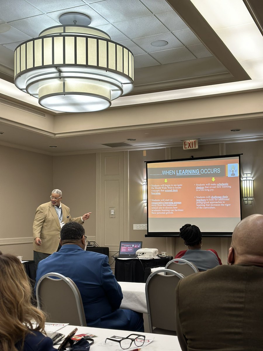I really enjoyed Dr. Plump’s A.B.C to Ph.D session! “Learning occurs when students make scholastic choices that reveal how learning is a life long joy!” <a href="/JohnPlump1/">Dr. John Plump</a> <a href="/myAEA/">Alabama Education Association</a> #AEAAdministratorConference