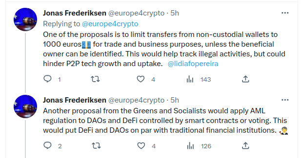 CurveFinance's tweet photo. If they care about the future of the EU, they should fire everyone who proposed this bullshit immediately. https://t.co/lXeU6VRsD6