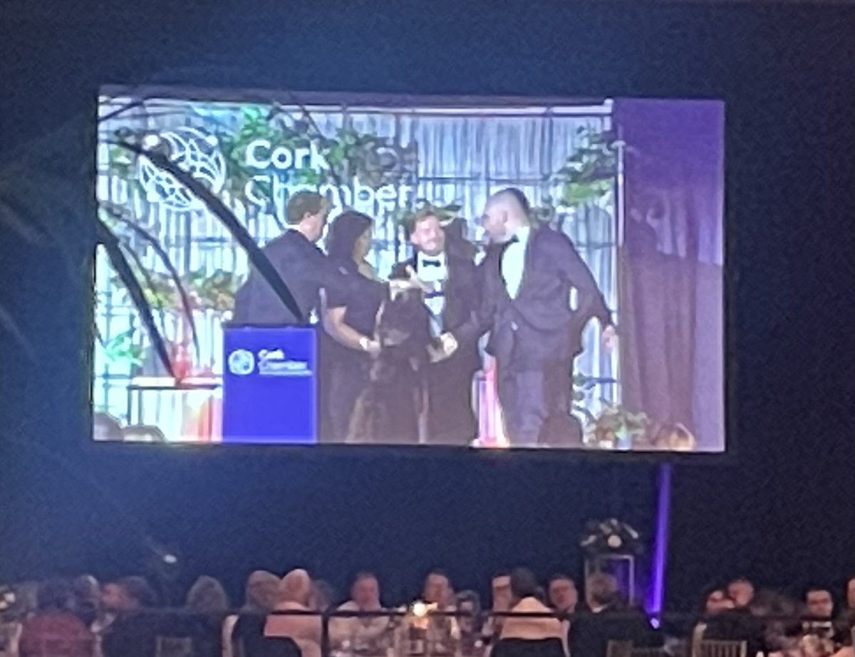 Congratulations to ⁦@LegitFitcom⁩ on the ⁦@CorkChamber⁩ Emerging Company award #CCAD23