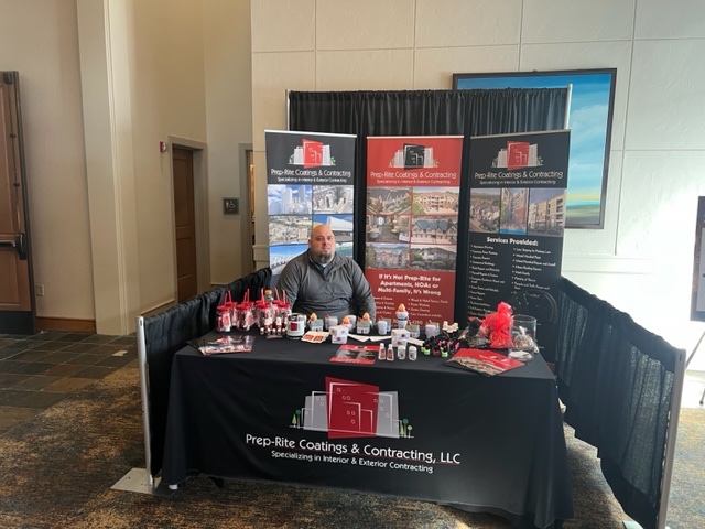 PRC_PrepRite's tweet photo. @PRC_PrepRite was excited to be a sponsor for todays event for Colorado Contractors Association. Come by and see us if you are there. #PRC #PrepRite #booth #conference #tradeshow #contractor #preprite303 #sponsor #CCA #coloradocontractorassociation #swag #smallbusiness https://t.co/ouFLoUIDAb
