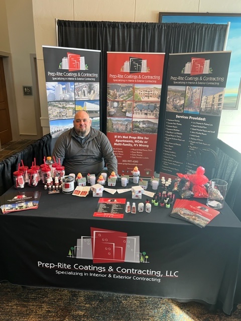 PRC_PrepRite's tweet photo. @PRC_PrepRite was excited to be a sponsor for todays event for Colorado Contractors Association. Come by and see us if you are there. #PRC #PrepRite #booth #conference #tradeshow #contractor #preprite303 #sponsor #CCA #coloradocontractorassociation #swag #smallbusiness https://t.co/ouFLoUIDAb