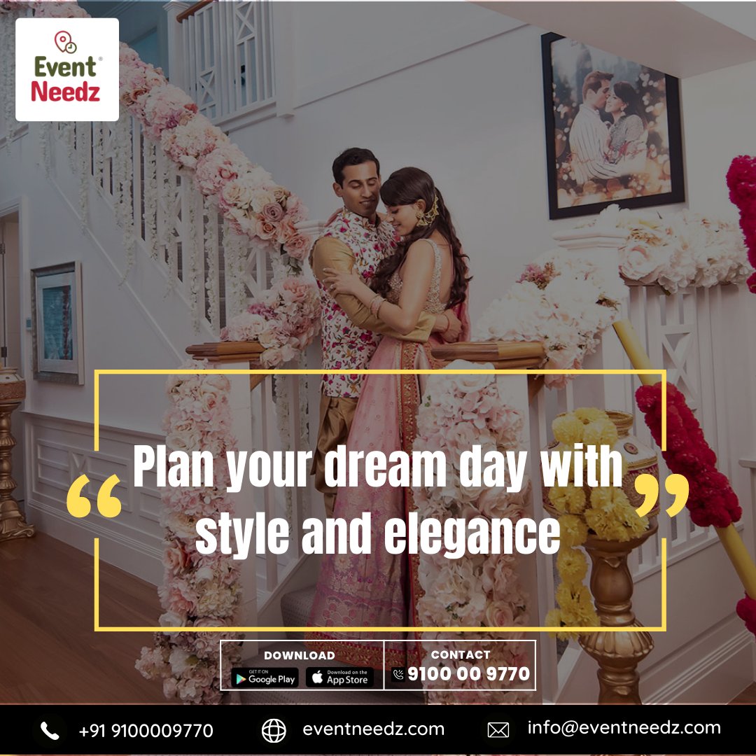 eventneedzkdspl's tweet photo. Making your big day unforgettable

#weddingplanning #trendytakes #pictureperfectwedding #weddingtrends #wedding #weddinginspiration #weddingideas #bride #bridetobe #weddingphotography #weddinginspo #weddingday #weddingplanner #weddingplanning #weddings #weddingdecor #weddingdress https://t.co/Jb6Cq61gty