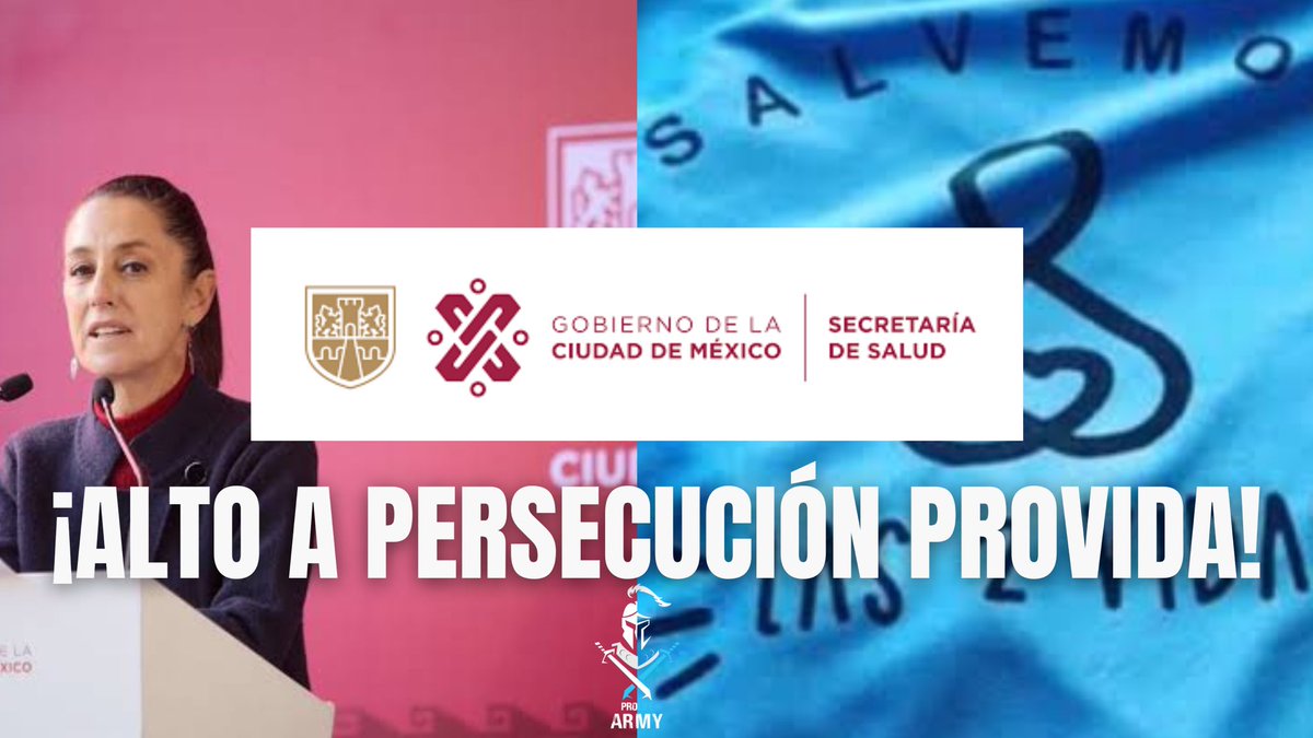 urielesqueda4's tweet photo. RT POR FAVOR⬇️

El Gobierno de la CDMX inició una persecución directa contra los Centros de Ayuda a la Mujer (CAM), ya les quitaron una unidad móvil y clausuraron su centro fijo donde atienden a la mujer embarazada que dice: SI A LA VIDA y NO AL ABORTO
✍🏻: https://t.co/gd6QoAE7Z0 https://t.co/fQk0vlhCSK