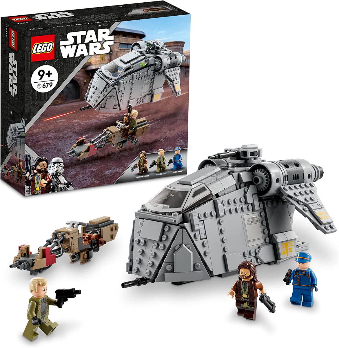 LEGO Star Wars Ambush on Ferrix 75338 is $59.99 on Amazon amzn.to/3HTLDcQ #ad