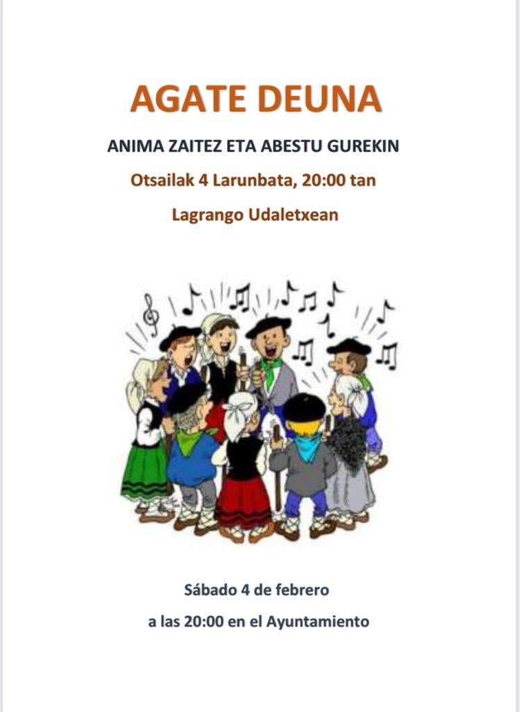 MendialdeaRadio's tweet image. #Actividades para el fin de semana.

Astebururako aktibibitateak

𝐬á𝐛𝐚𝐝𝐨-𝟒-𝐥𝐚𝐫𝐮𝐧𝐛𝐚𝐭𝐚

✨ ‘Lurra adtinduz!’ - #Kanpezu #Korres #Maeztu
🎸 ‘Kontrastako presoen aldeko elkartasun bazkaria’ - ekitaldia - #Kontrasta 
🎶 ‘Agate Deuna’ - #Lagran