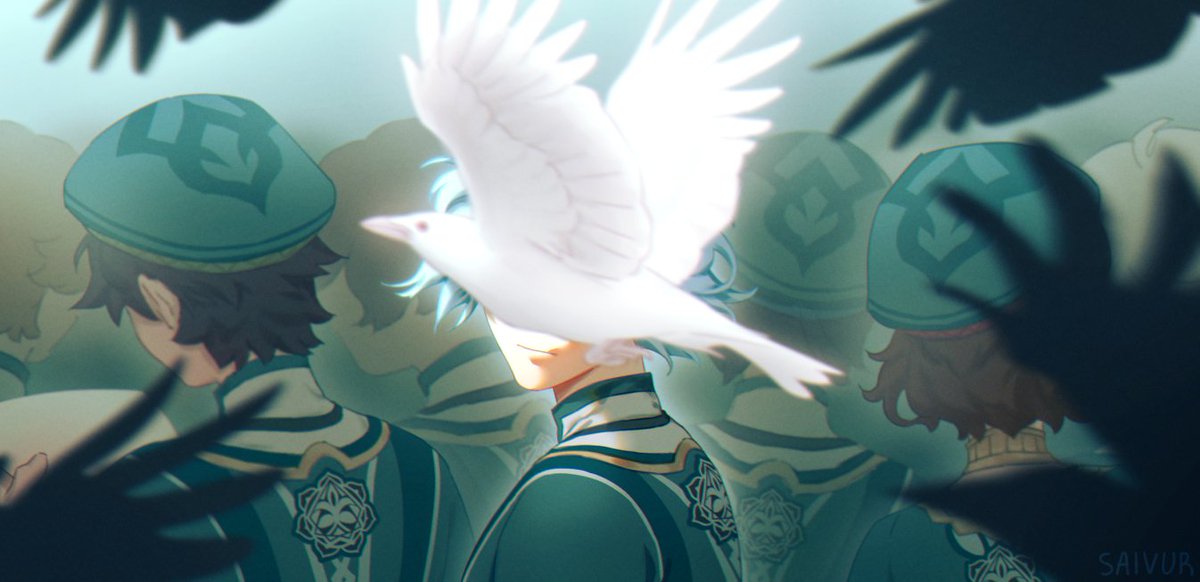 SaivurPeshu's tweet image. white crow
#Dottore