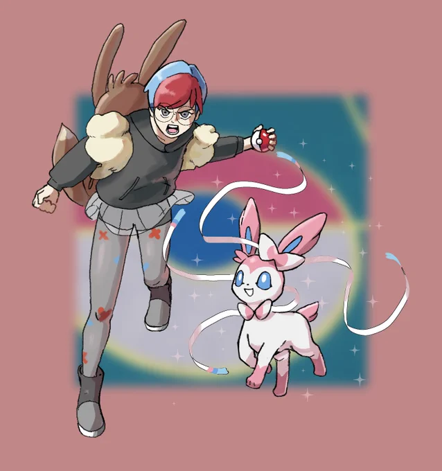 Penny and Sylveon 