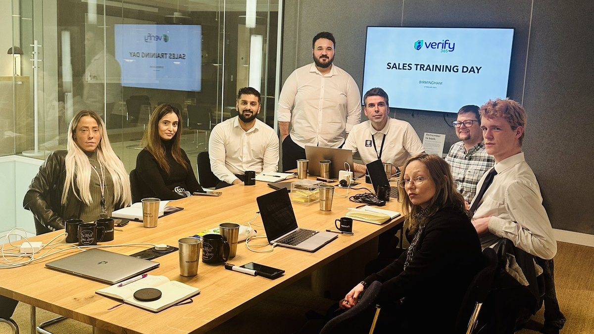 Ver365_UK's tweet photo. Another successful week at Verify 365 Birmingham office… We want to take a moment to thank our amazing sales team in #Birmingham for their hard work and dedication. Your efforts have truly paid off, as we continue to grow at a rapid pace… 👏 https://t.co/qcTsY4aK6Y