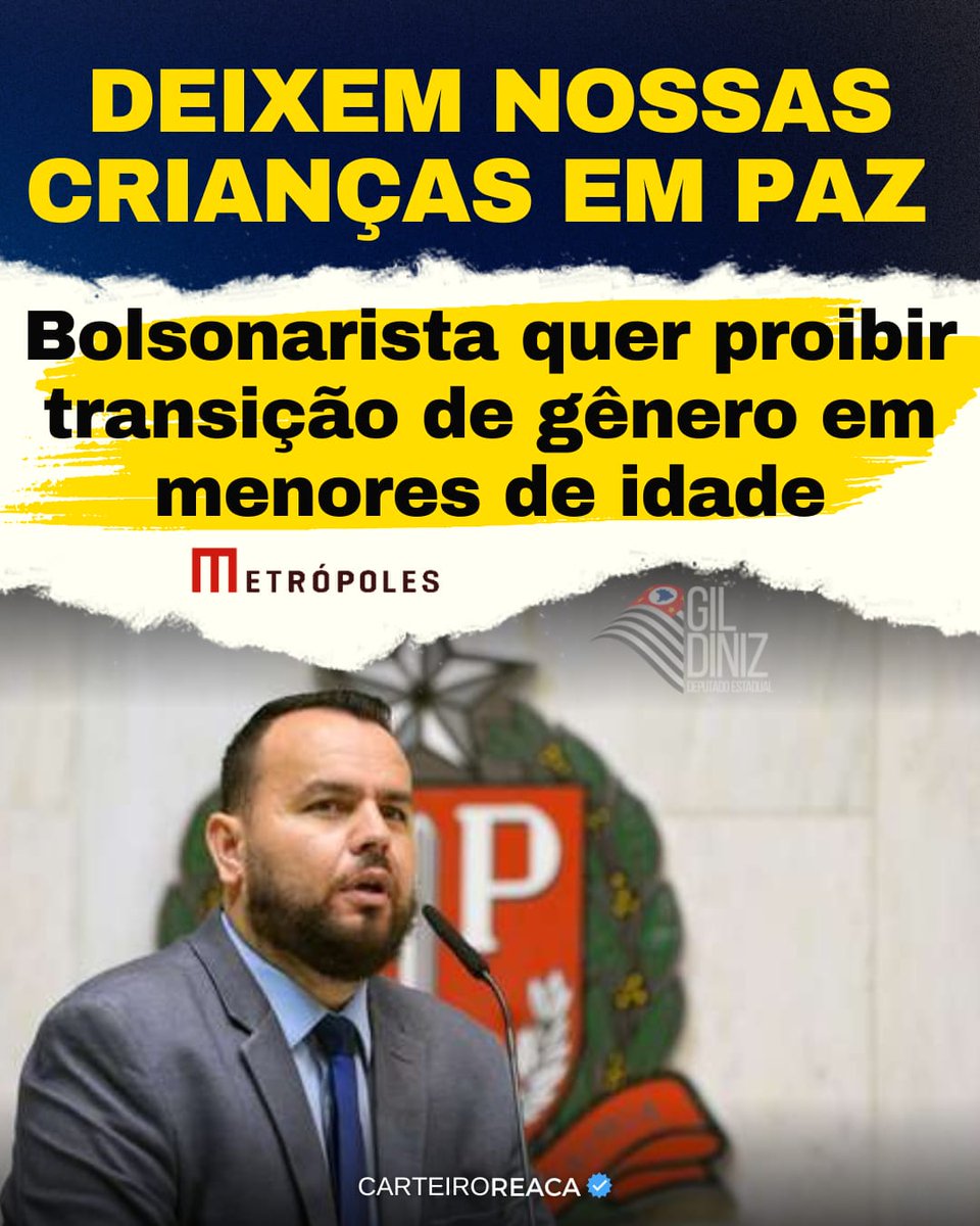 carteiroreaca's tweet photo. Deixem nossas crianças em paz! https://t.co/B6hEzzLTuR