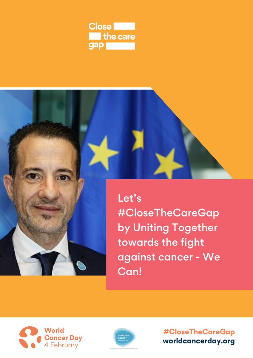 Andreas Charalambous (@andreasc466) on Twitter photo #WorldCancerDay is a reminder that much needs to be done to tip the odds against cancer - each person, each organisation, each society can contribute together to #CloseTheCareGap
Let’s do it together
<a href="/uicc/">Union for International #CancerControl</a> <a href="/EuropeanCancer/">European Cancer Organisation</a> <a href="/EU_Health/">EU One Health</a> <a href="/SKyriakidesEU/">Stella Kyriakides</a> <a href="/OncoAlert/">OncoAlert</a> #WorldCancerDay is a reminder that much needs to be done to tip the odds against cancer - each person, each organisation, each society can contribute together to #CloseTheCareGap
Let’s do it together
<a href="/uicc/">Union for International #CancerControl</a> <a href="/EuropeanCancer/">European Cancer Organisation</a> <a href="/EU_Health/">EU One Health</a> <a href="/SKyriakidesEU/">Stella Kyriakides</a> <a href="/OncoAlert/">OncoAlert</a>