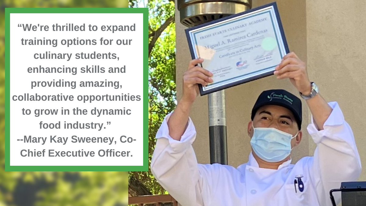 We're grateful to receive a $750,000 state grant to expand our culinary training and support services for graduates of Fresh Starts Culinary Academy. Read more at hbofm.org/state-grant-de…
#MarinCounty #jobtraining