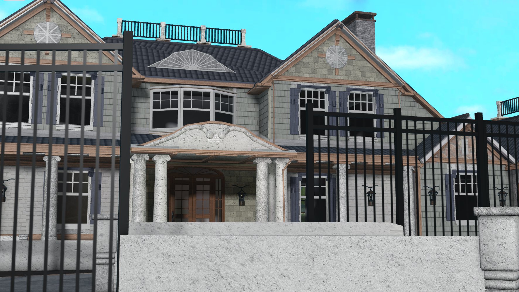 roblox bloxburg victorian townhouse city layout build in 2023