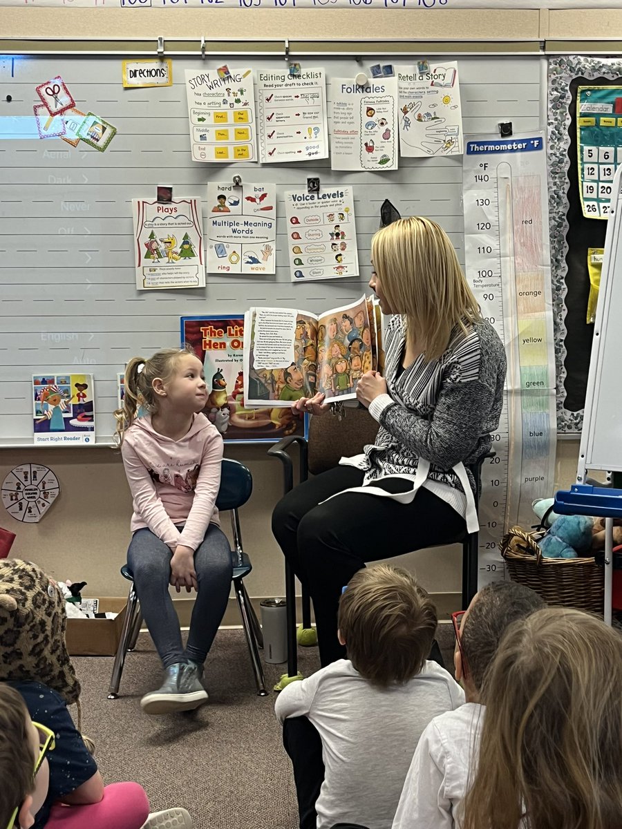 Thank you <a href="/MrsAndreaThorne/">Andrea Thorne</a> and <a href="/blawson_lcsw/">Brooke Lawson</a> for coming to read to us today! <a href="/BSEhseIN/">BSE-HSE</a>