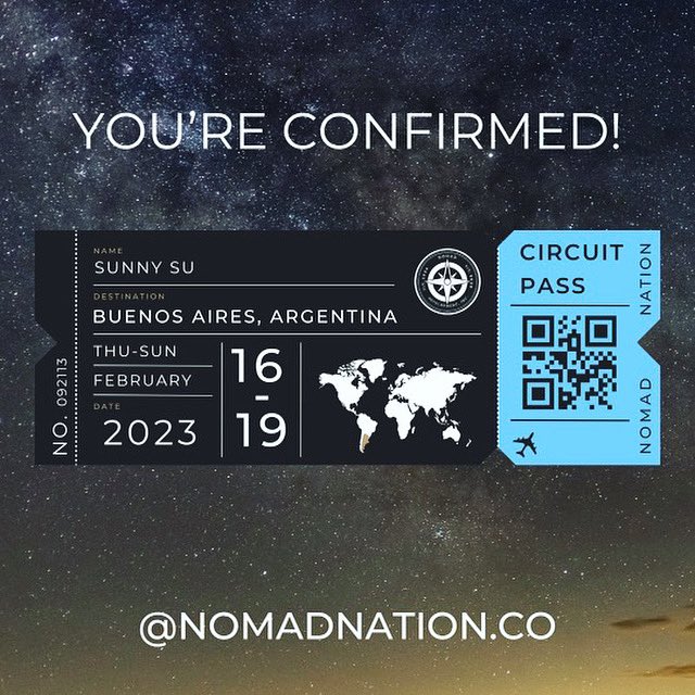 Solestio's tweet photo. What was once a dream is now a reality—I love being a digital nomad! ¡Hasta pronto Buenos Aires! See you there? 🇦🇷✨ #livelimitlessly
#digitalnomad #travel #onebag #gaytravel #destination #vacation #remotework #buenosaires #argentina #southamerica #palermo https://t.co/ZhB9RlGDdB