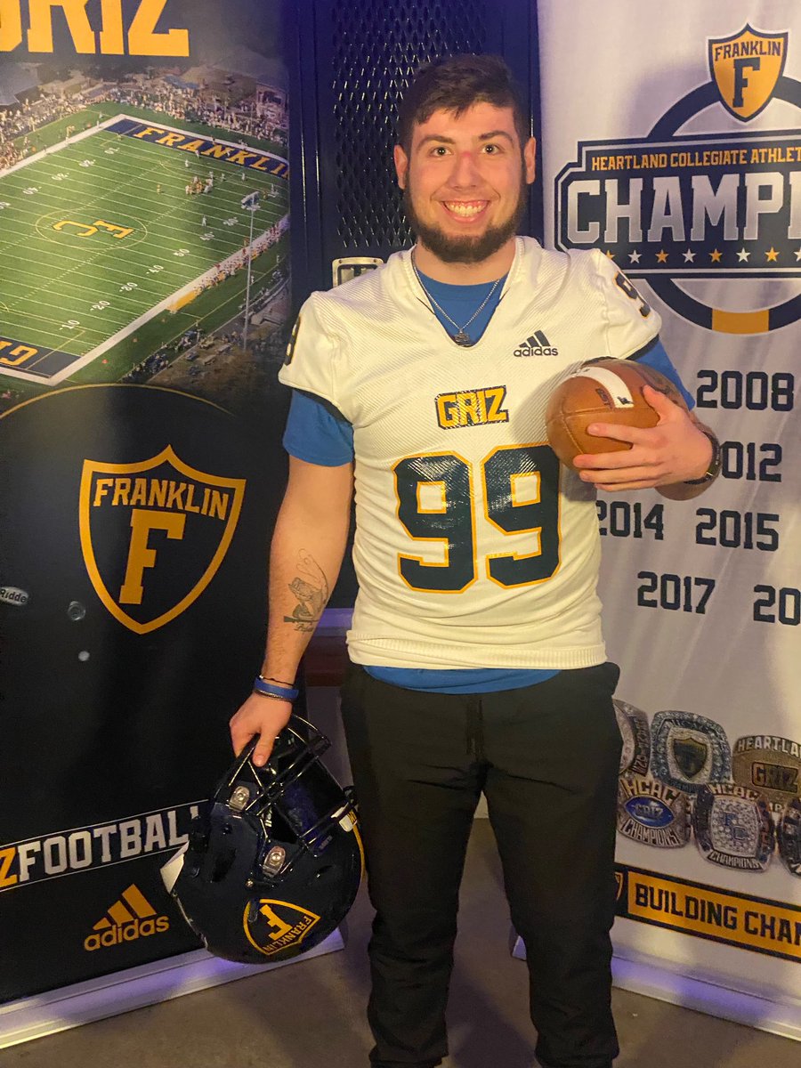 I had a great visit <a href="/FCGrizFootball/">Franklin College Football</a> Thank you to <a href="/AlanHensell/">Alan Hensell</a> for a great visit excited to hear more!! <a href="/WWarriorFB/">Coach Fisher</a>