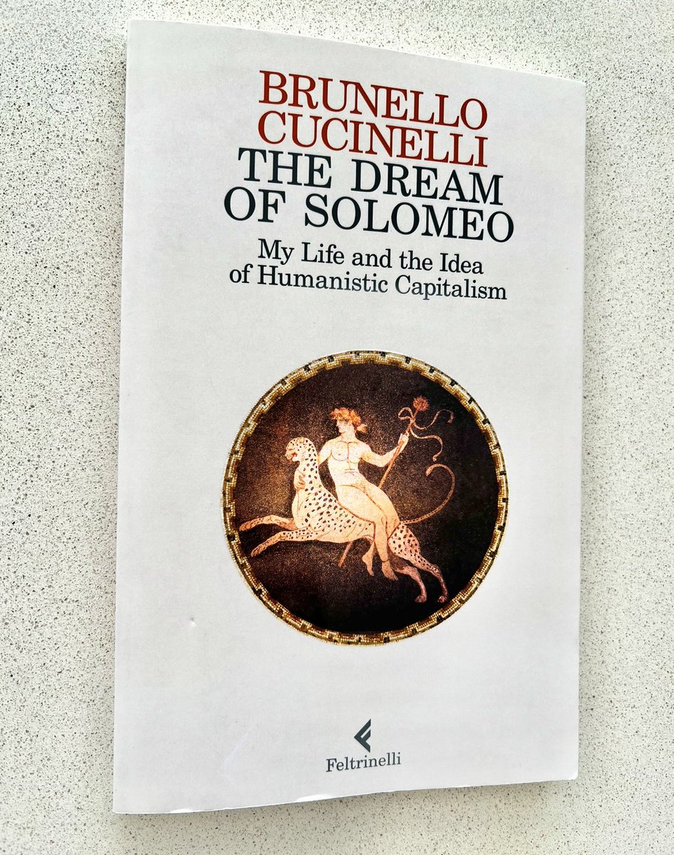 FoundersPodcast's tweet photo. Currently reading Brunello Cucinelli’s autobiography and this line jumped out at me: 

“Postponing the reward increases the appreciation, a fact that has been forgotten in the current culture of impatience.” https://t.co/EVO6jbdMFy