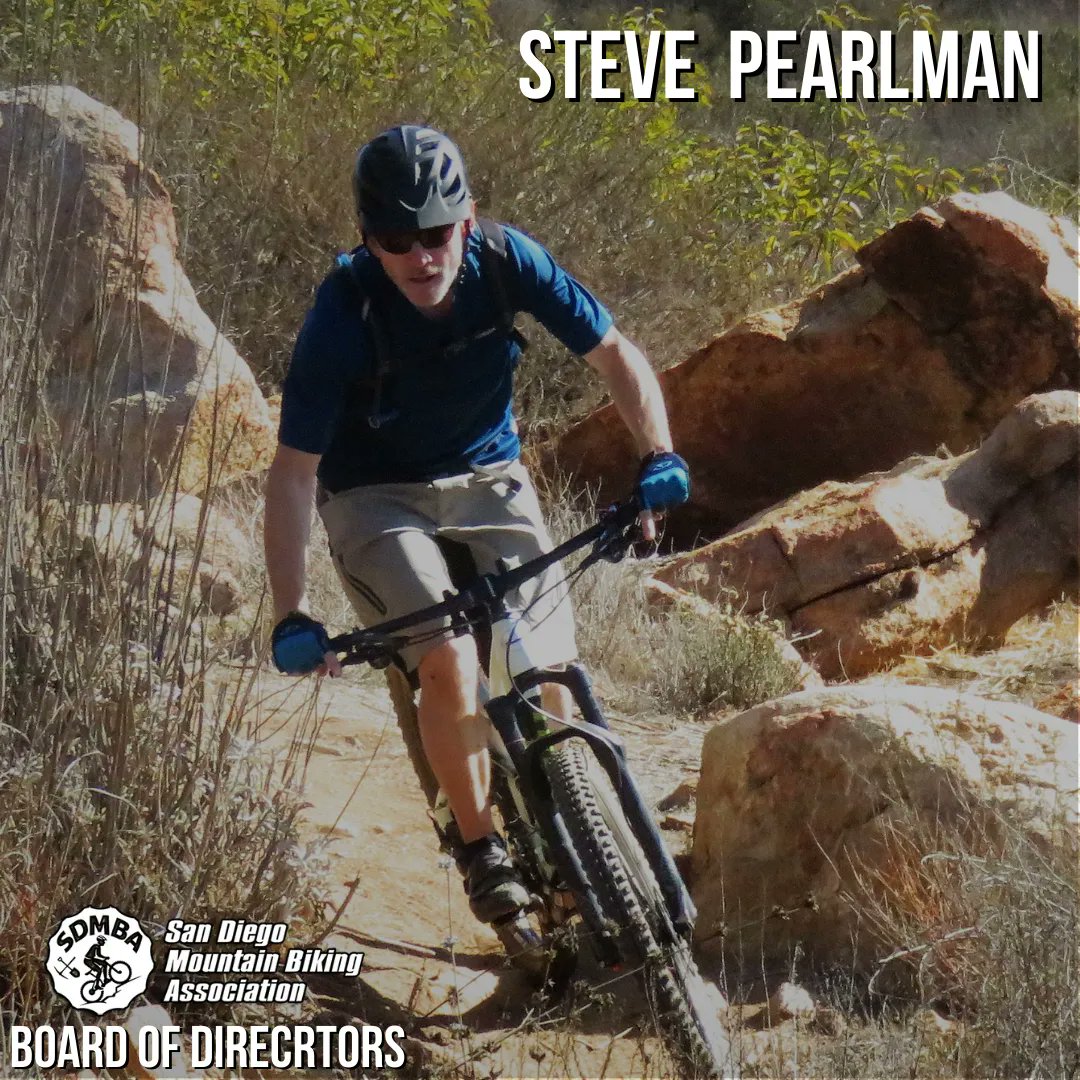 sdmba's tweet photo. 🎉 New SDMBA Board Member 🎉
Steve Pearlman joins the local trail advocacy movement in 2023! 🚵
Steve originally joined the SDMBA with a purpose – that natural habitat and trail riding can coexist, particularly in the unique area of Rancho Peñasquitos. 🌎
#SDMBA #MTB ##SD https://t.co/353UpcL65E