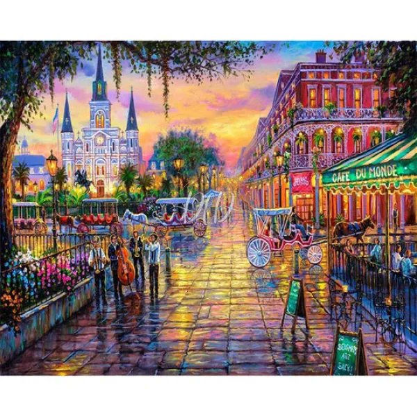 Paint By Numbers
Street View
Regular price $31.00 USD
Tax included.
40*50cm 
dare-to-diamond.myshopify.com/LisaVaughn
#paintbynumbers #StreetStyle #Scenery #city #craft