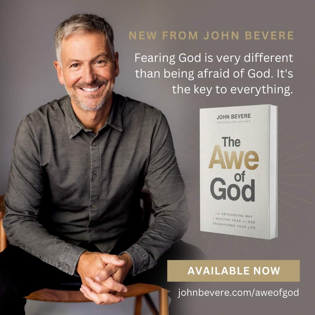 I'm super excited about this book! It's a must-read! This is a foundational truth that every Christian needs to grasp!
@JohnBevere
#TheAweofGodBook #Godsgreatness #JohnBevere #grabyourcopy
JohnBevere.com/aweofGod