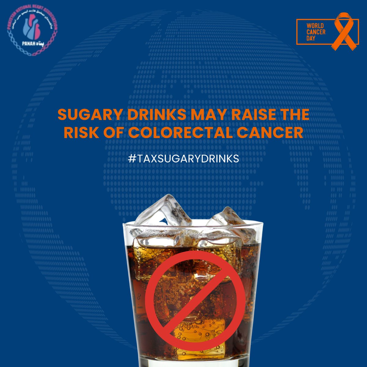 Munawar99's tweet photo. Research shows that 8 ounce #sugarydrinks consumed daily was linked to a 16% higher risk of early onset of colorectal #cancer. The effects were particularly striking among teenagers with a 32% higher risk of the disease. 
#WorldCancerDay2023 
#TaxSugaryDrinksNotFuels
@MIshaqDar50 https://t.co/GKoeo8DQwo