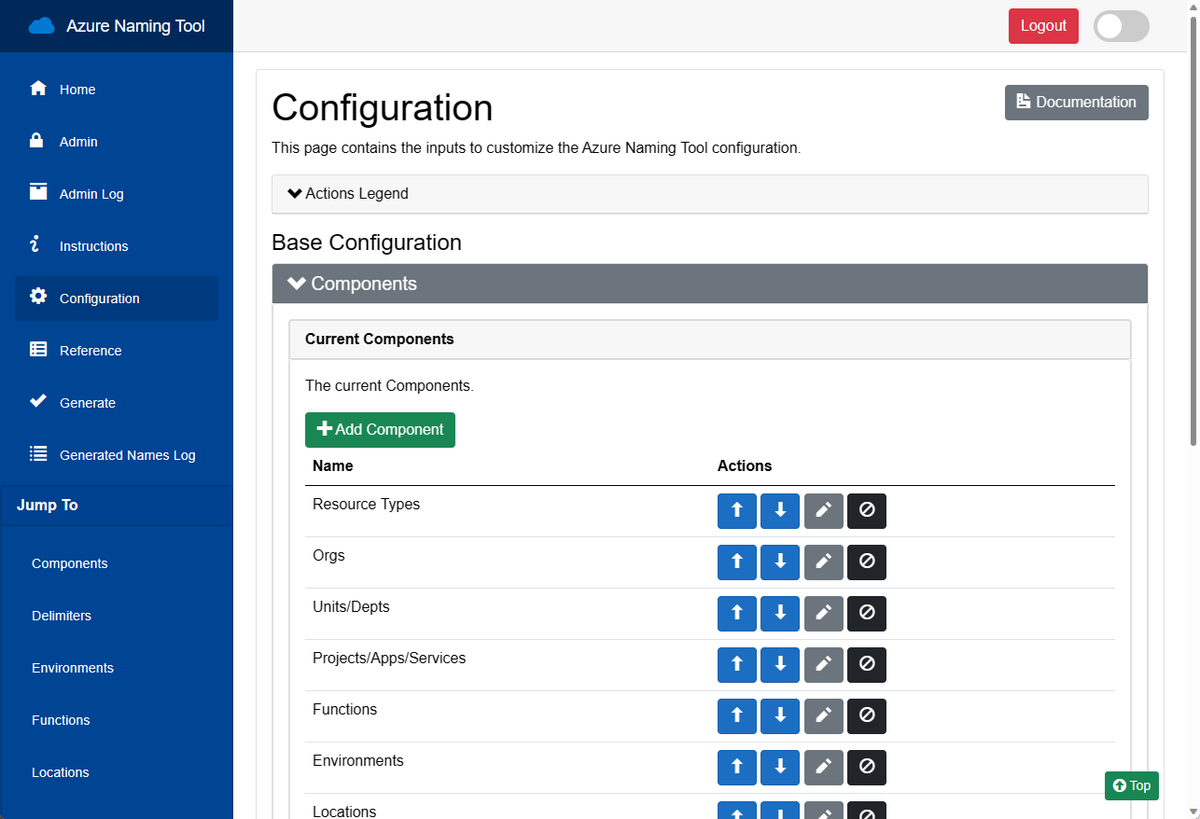 AzureNamingTool's tweet photo. Azure Naming Tool Version 2.5.0 Released!

Updates include Admin updates, re-vamped "set components globally optional/excluded" capabilities, and alerting. Be sure to review the release notes for details!

https://t.co/5ab7YfAUky

#Azure #CloudAdoptionFramework #BestPractices https://t.co/2LXEHETYTH