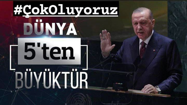 Erdoğan'ı seviyoruz çünkü  Dünyadaki  Mazlumları ezdirmiyor.
#ÇokOluyoruz kudurun.