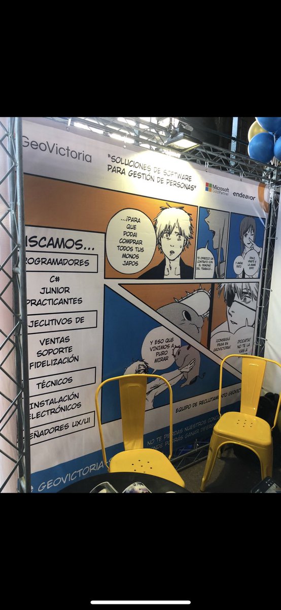 Off_loda's tweet photo. Mientras tanto en un stand de por ahí 👀 https://t.co/Mh6ny0rSbN