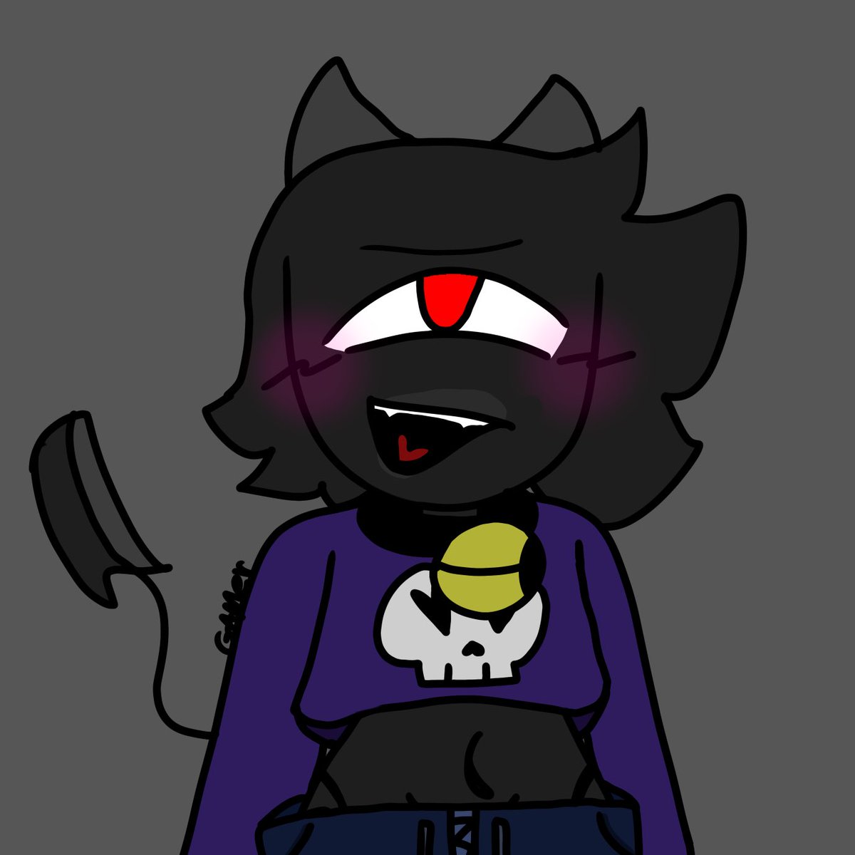 Gamergodcat2233's tweet photo. @lilmisscrypt Here’s my main oc Leo draw him if u want :] https://t.co/Og9m5Fl49u