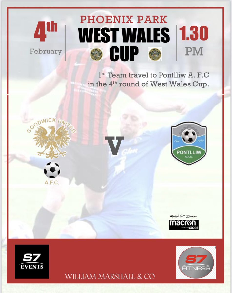 The 1st team squad &amp; supporters are on the road as we take the journey to face Carmarthenshire premier league leaders <a href="/PontlliwFC/">Pontlliw FC</a> in last 16 of the WWC 

📆 - Sat - 4th
⏰ - 1.30pm
📍 - <a href="/PontlliwFC/">Pontlliw FC</a> 

🔴 RAGURA ⚫️