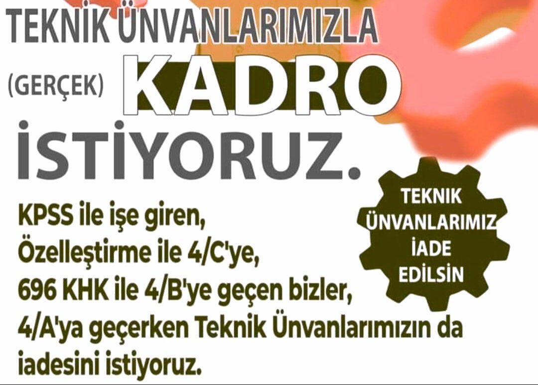 OguzhanErcan79's tweet photo. 📌Özelleştirmeden dolayı mağdur oldular, 
📌4/C'de mağdur oldular, 
📌4/B'de mağdur oldular, @RTErdogan
@dbdevletbahceli @Akparti
@MHP_Bilgi @kilicdarogluk @herkesicinCHP @meral_aksener @iyiparti @MKalayci42 @ikoncuk @fethigurer @_aliyalcin_ ✔️4/A'da mağdur olmasınlar. #AdilKadro https://t.co/tmWxTC0Ai6
