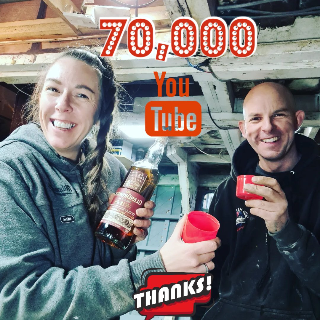 We just hit 70,000 subscribers on YouTube! Who would of thought 2 idiots could achieve this and inspire so many people! Thank you to everyone for your love and support! One day Sarinda will be fully alive and looking her best self!
#YouTube #subscribers #thankyou #Thankful #boat