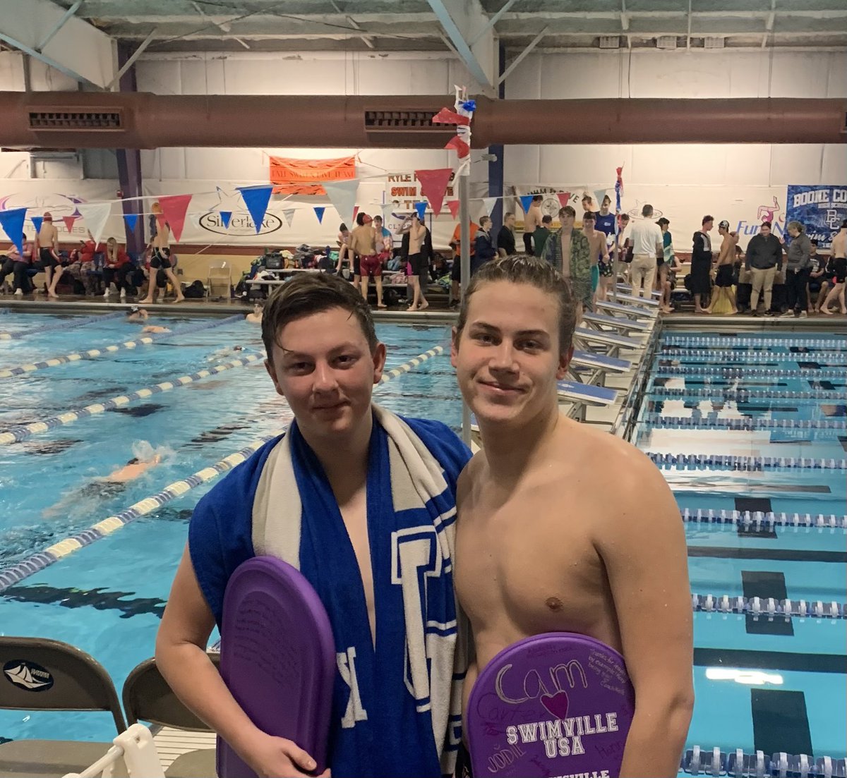 Congratulations to our senior Camel swimmers!