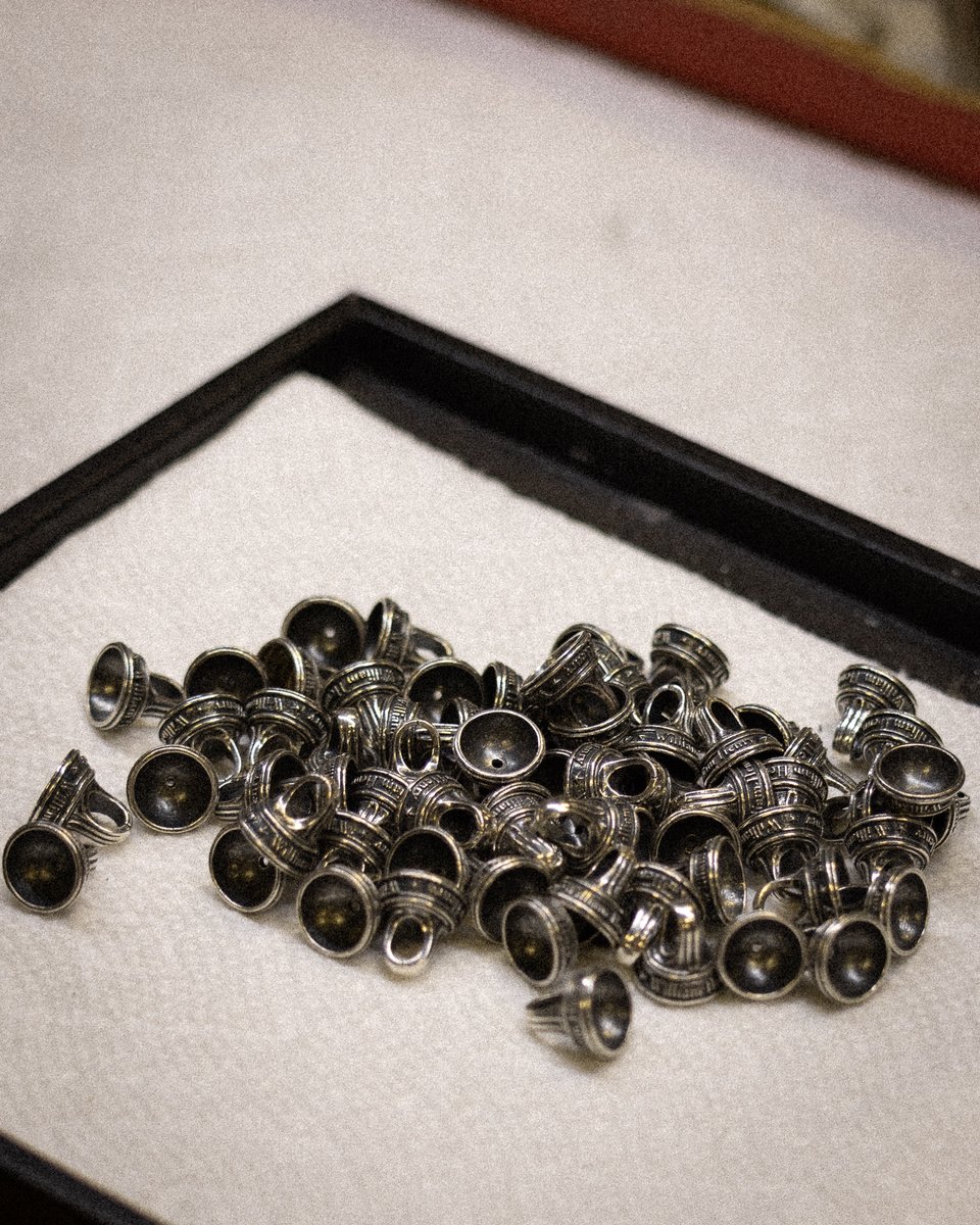 WH_Studio's tweet image. From our production studio to your wrist! Here are some scenes from our jewelry workshop as we wrap up the last few bracelets for this week. Lots of care, pride, and detail go into every single piece. 

#WilliamHenryStudio #WilliamHenryJewelry #BeSharp