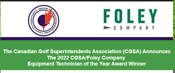 Kathryn Wood (@cgsaeducation) on Twitter photo Congratulations to Kyle Francis, Equipment Manager/Technician <a href="/darcyranch/">D'Arcy Ranch Golf Club</a> in Okotoks AB for being named the CGSA / Foley Equipment Technician of the Year for 2022. Full Release: conta.cc/3XZCSDK <a href="/golfsupers/">CGSA</a> <a href="/foleycompany/">Foley Company</a> Congratulations to Kyle Francis, Equipment Manager/Technician <a href="/darcyranch/">D'Arcy Ranch Golf Club</a> in Okotoks AB for being named the CGSA / Foley Equipment Technician of the Year for 2022. Full Release: conta.cc/3XZCSDK <a href="/golfsupers/">CGSA</a> <a href="/foleycompany/">Foley Company</a>