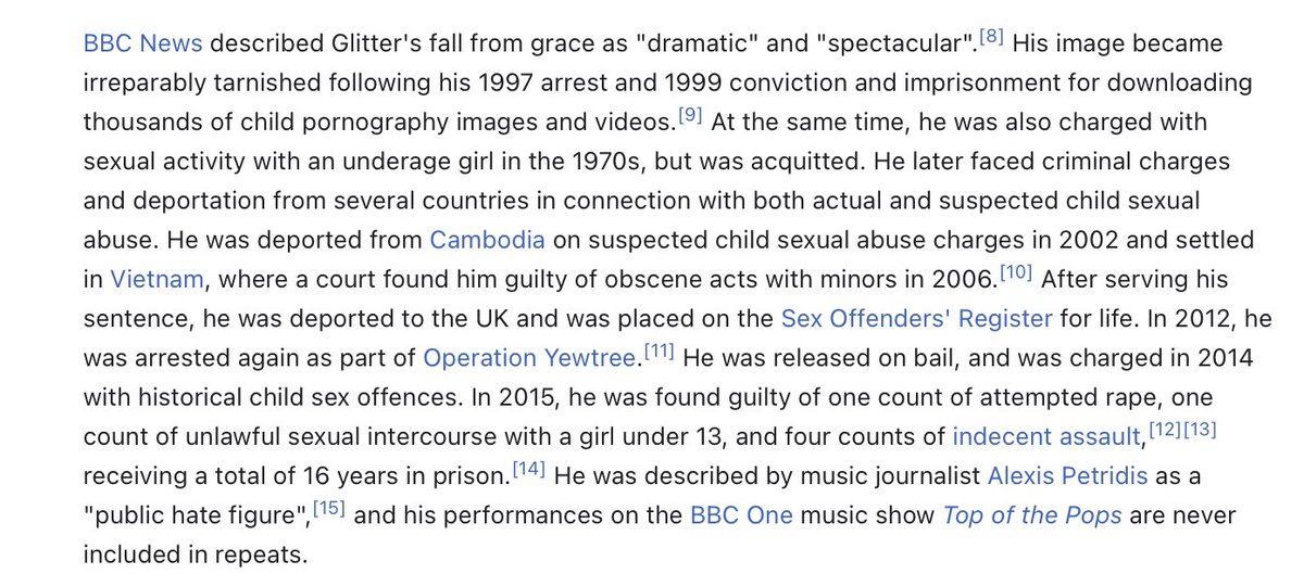 elodierees's tweet photo. Jesus, fuuck. #GaryGlitter this human scum deserves to decompose in prison. Never even heard of him until I heard he was released on the radio today. I thought we had quite a good justice system here in the UK but this makes me lose faith. https://t.co/PeXSdZX034